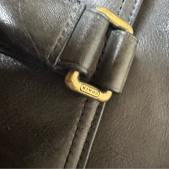 Coach Bleecker Leather Messenger Briefcase - Picture 6 of 6